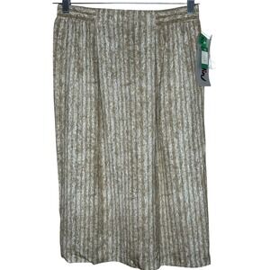 Vintage Jo Hardin NWT Skirt Size‎ 10 Stripe Print High Waist Midi Career USA